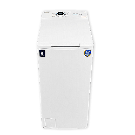 ����� ����� ��� ����� 8 �"� Midea MF100T80B/W-IL/6442 ������ ����� 1200 ��"� - ��� ��� ������ �"� ������ �����
