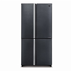 מקרר 578 ליטר Sharp SJ8950SL שארפ 4 דלתות מקפיא תחתון נירוסטה מושחרת מקרר 578 ליטר Sharp SJ8950SL שארפ 4 דלתות מקפיא תחתון נירוסטה מושחרת