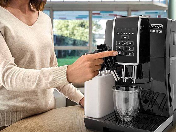 ����� ��� ������ �������� Delonghi Dinamica ECAM350.50.B 1450W - ��� ����